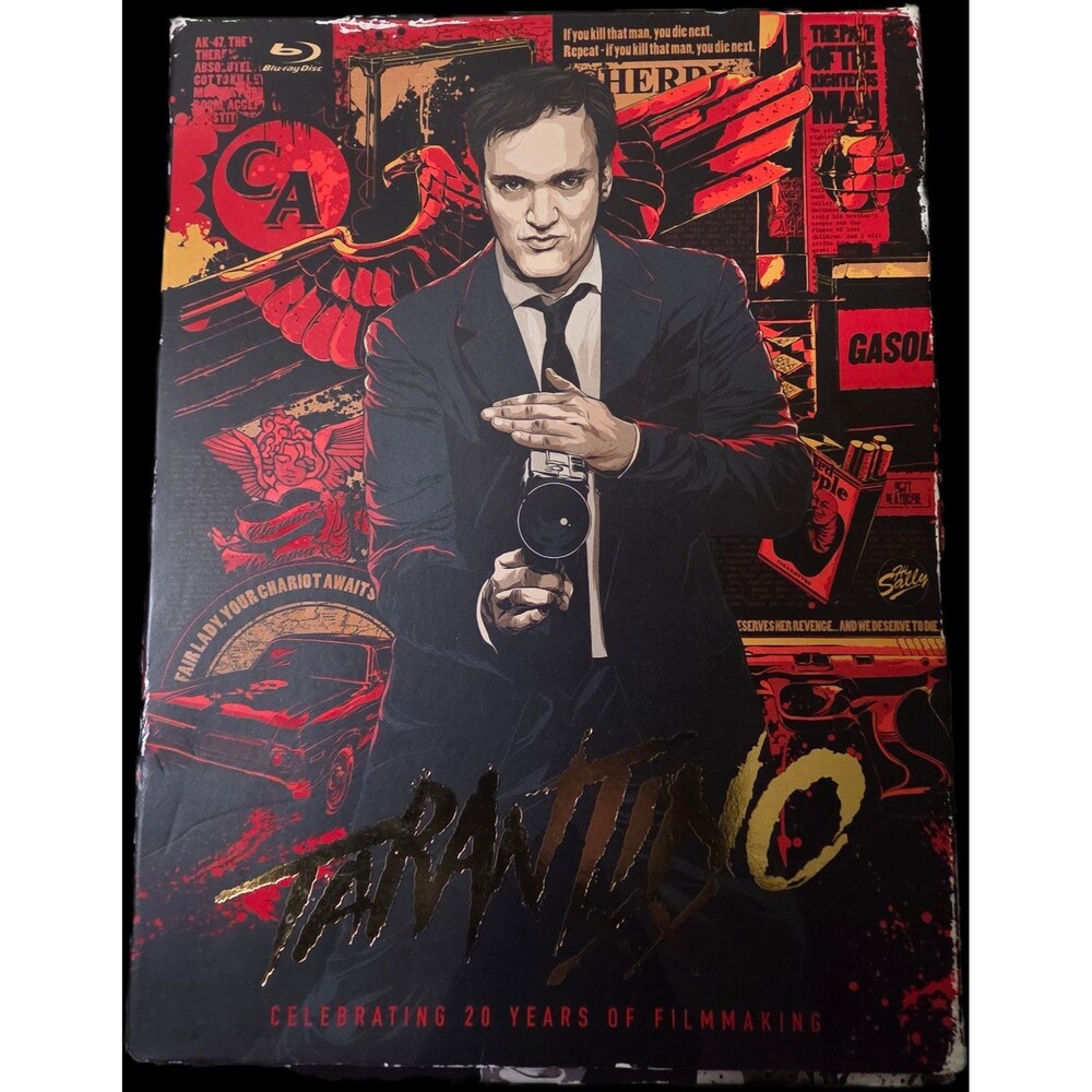 Quentin Tarantino 20 Years of Filmmaking Blu-ray Box Set 10 Discs Complete